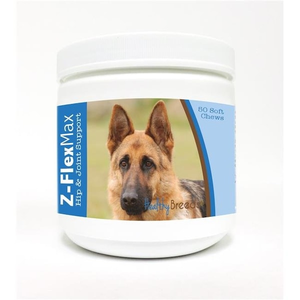 Healthy Breeds Healthy Breeds 840235108245 German Shepherd Z-Flex Max Hip & Joint Soft Chews - 50 count 840235108245 - main